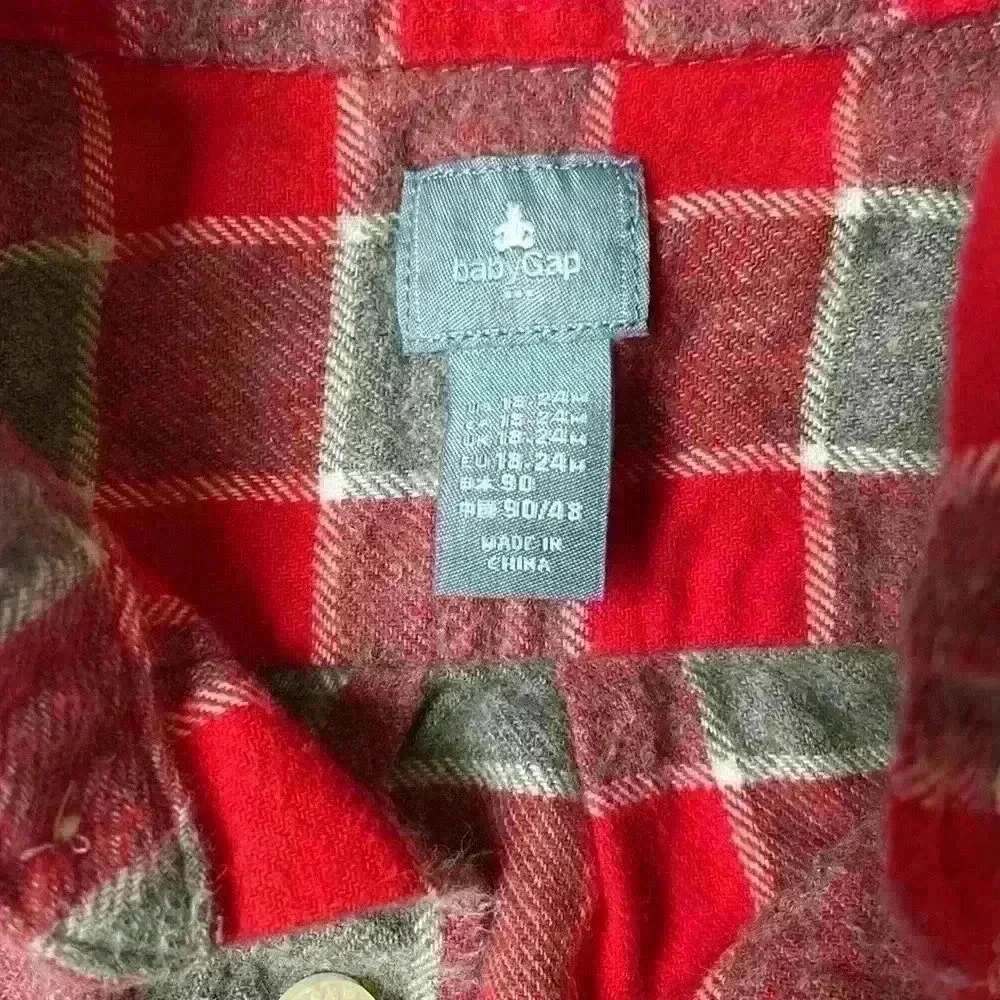 Gap flannel